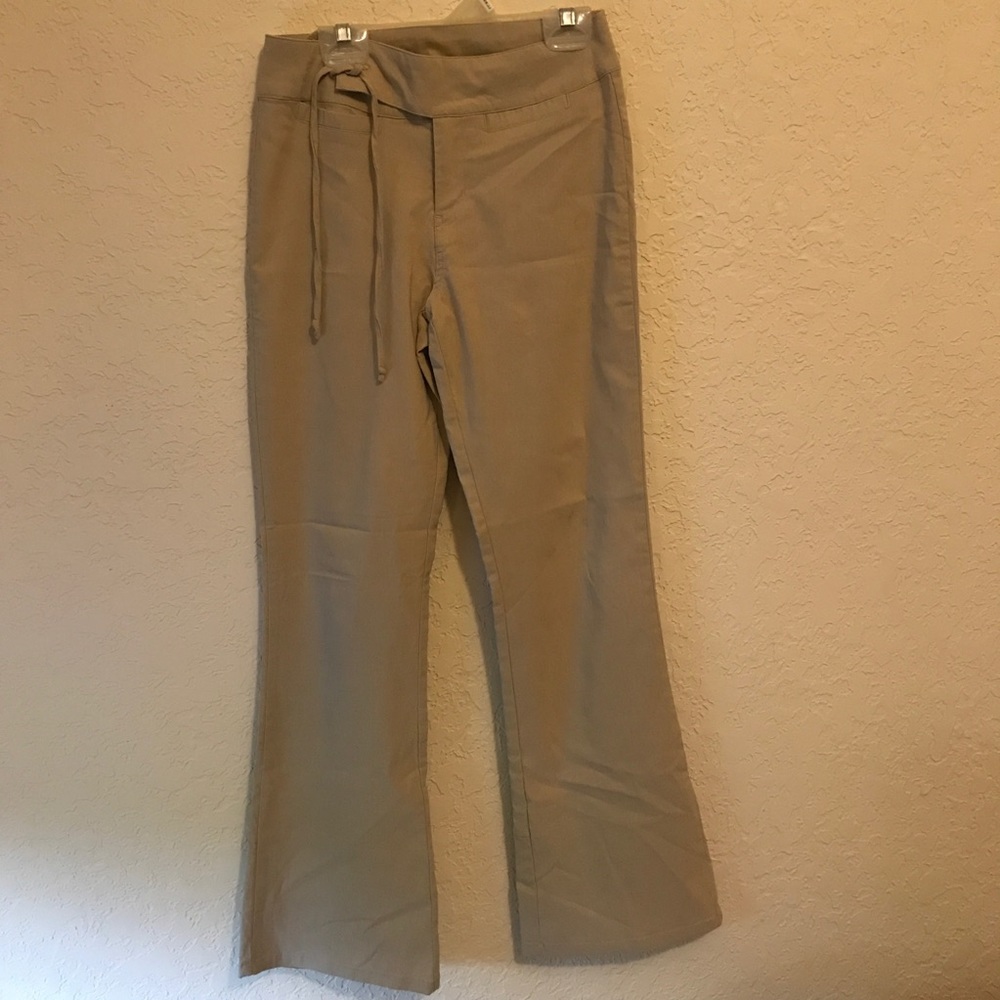 Limited Too Khaki Flare Pants